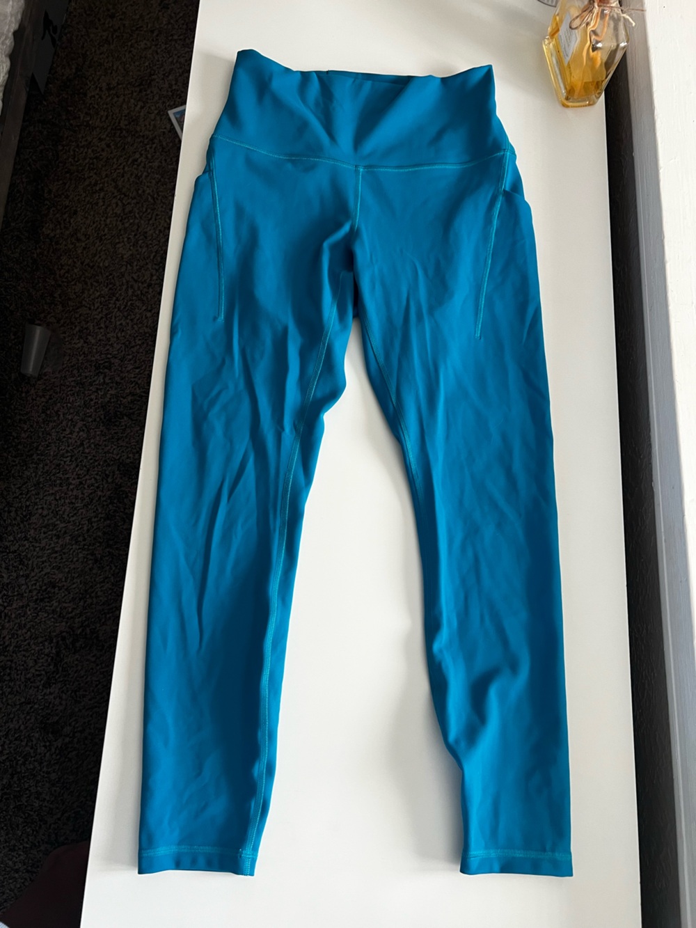lululemon Wunder Train Blue High-Rise Leggings